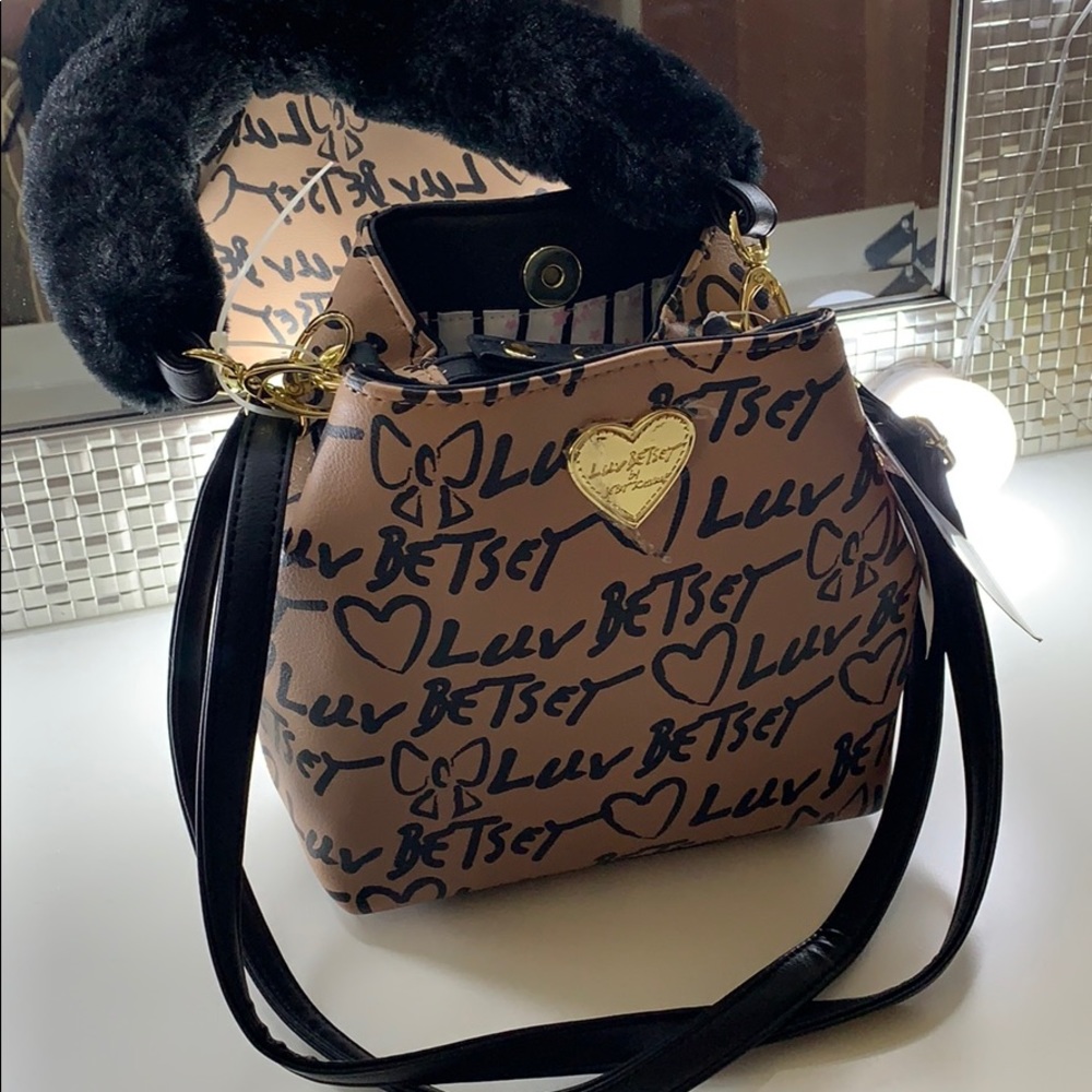 Betsey Johnson crossbody.